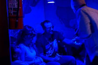 Gianinna Maradona junto a Daniel Osvaldo