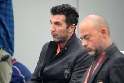 Gianluigi Buffon no la pasó bien durante el partido