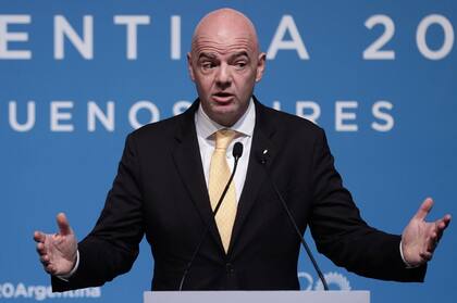 Gianni Infantino, presidente de la FIFA