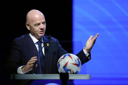 Gianni Infantino, presidente de la FIFA