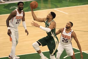 El impresionante récord de Antetokounmpo en las finales de la NBA