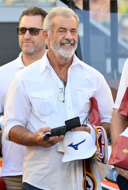 Gibson en Roma, en septiembre de este año