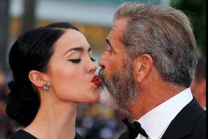 Gibson y Ross en el Festival de Cannes de 2016