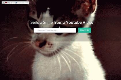 GifYouTube permite crear animaciones GIF basadas en videos de YouTube