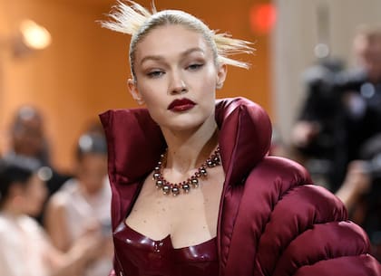 Gigi Hadid, en mayo de este año, en la gala del MET