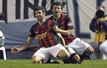 Colón fue el equipo donde más partidos disputó (72) y más goles anotó (30)