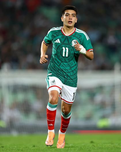 Gilberto Mora es el jugador más valioso con apenas 17 años (IG @gil_morita)