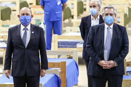 Gildo Insfrán y Alberto Fernández