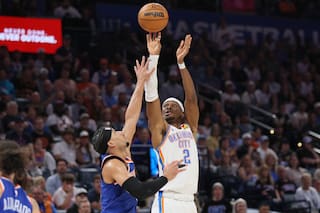 Gilgeous-Alexander anota 30 puntos y cierra fuerte en triunfo del Thunder 111-100 ante Knicks