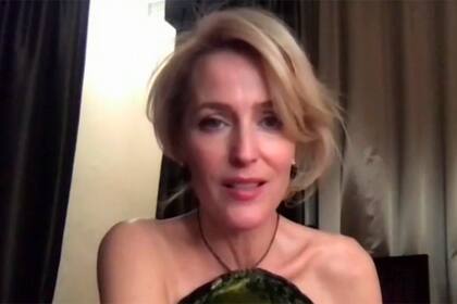 Gillian Anderson, nominada por su interpretación en la serie The Crown