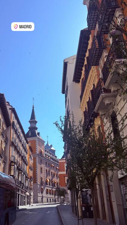 Gime Accardi está de vacaciones en Madrid y se quedaría allí un mes