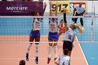 GELP debutó con un triunfo en el Sudamericano Femenino de voleibol