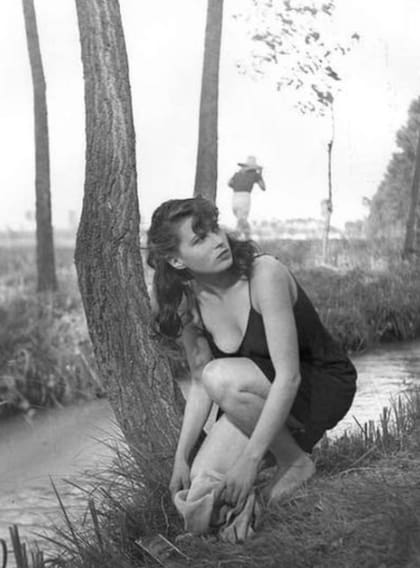 Silvana Mangano en Arroz amargo, de 1949