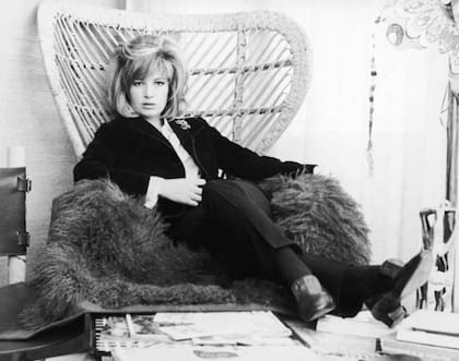 La actriz Monica Vitti