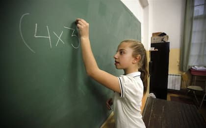 Gina Pascolini cursa el sexto grado en el colegio La Salle, de Florida