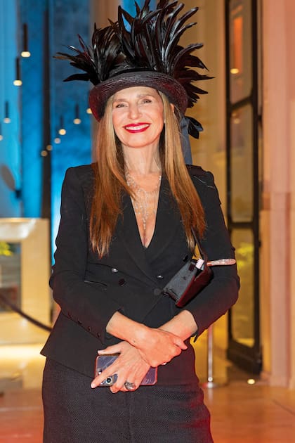 Ginette Reynal fue sola y se encontró con muchos de sus primos maternos de la rama Blaquier.