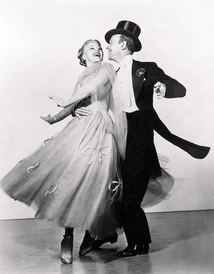 Ginger Roge y Fred Astaire.