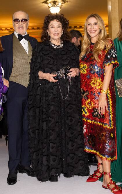 Gino Bogani, Graciela Borges y Amalia Amoedo.