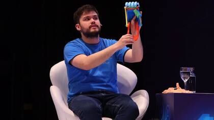 Gino Tubaro, durante el evento Negocios del Futuro organizado por LA NACION