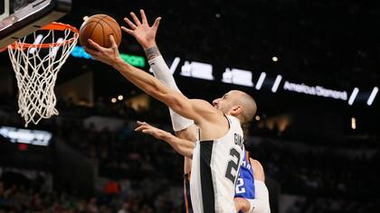 Ginóbili y otra presentación de los Spurs en la fase regular de la NBA