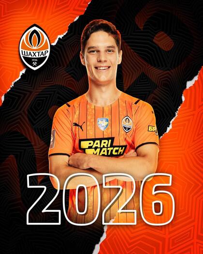 Giorgi Sudakov, una de las principales promesas del fútbol ucraniano, había renovado hace unas semanas su contrato con Shakhtar Donetsk hasta 2026