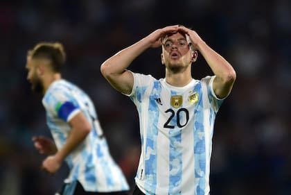 Giovani Lo Celso quedó como el jugador de la selección argentina más complicado por lesión