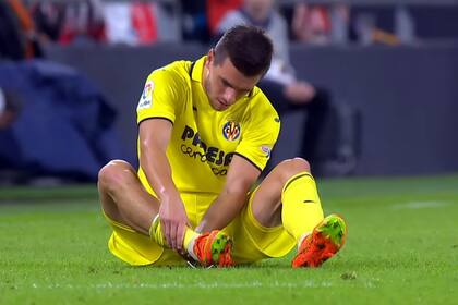 Giovani Lo Celso y el momento de su lesión con Villarreal, de España