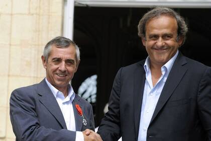Giresse fue el gran socio de Platini en la Euro 2016