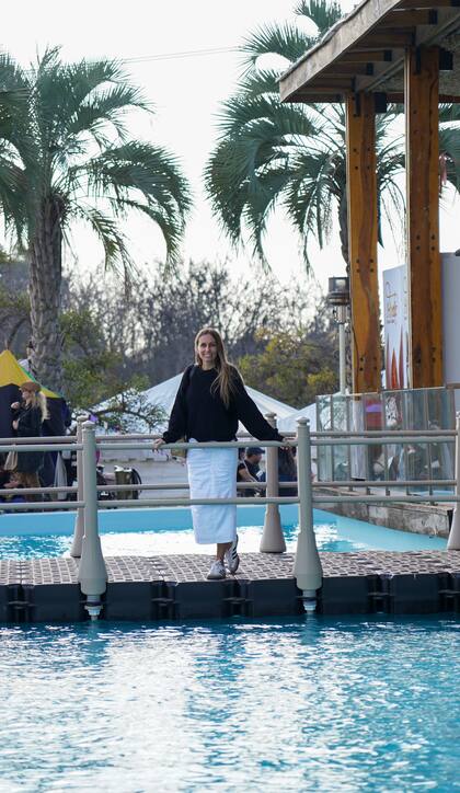 Gisela Dulko también visitó Warmichella