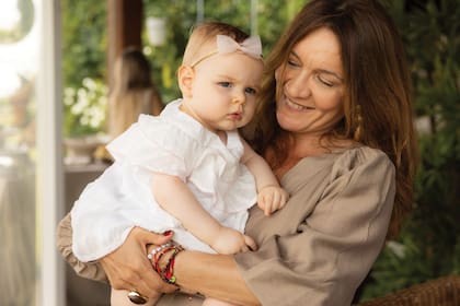 Gisela Kocsis, muy amiga de Elina, con Kahlo