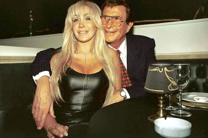 Giselle Rímolo y Silvio Soldán en 2001, poco tiempo antes de que se desate el escándalo