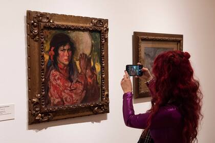 "Gitana con pandereta", de Fernando Álvarez de Soto-Mayor