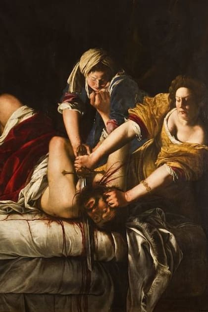 Giuditta che decapita Oloferne (1613) - Artemisia Gentileschi