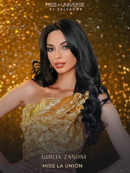 Giulia representó a La Unión y ahora deberá dejar a su país en los más alto en el concurso de belleza internacional (Instagram/@giulia._.zanoni)