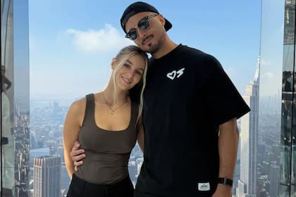 Giuliana acompañó a Gonzalo Luján en su carrera como futbolista