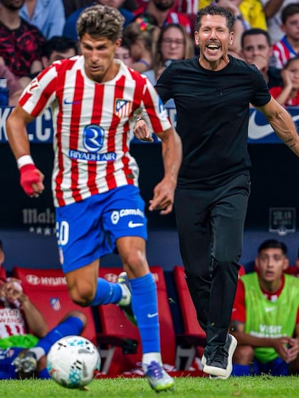Giuliano creció y se transformó en una pieza titular en el equipo del Cholo Simeone en el Atleti de Madrid