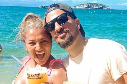 Gladys La Bomba Tucumana y su novio, Luciano Ojeda