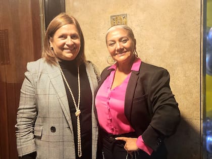 Gladys y su socia Marcela