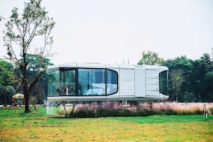 Así son las mini casas chinas que se transportan plegadas y se posan sobre cualquier terreno en un día