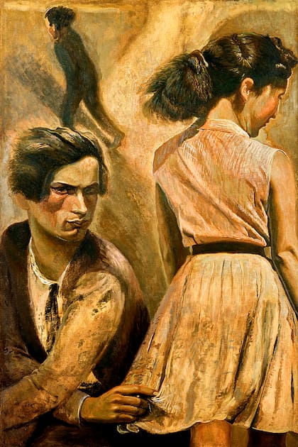 "Gli anni verdi", de Lily Salvo, es un óleo de 1997