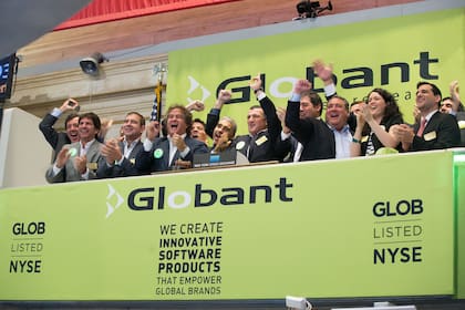 Globant debutó en la Bolsa de Nueva York en 2014, con un precio por acción de 10 dólares. Hoy cotiza en US$180