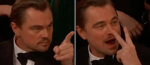 DiCaprio, entre el incómodo chiste que lo tuvo como protagonista al show de señas que se volvió viral