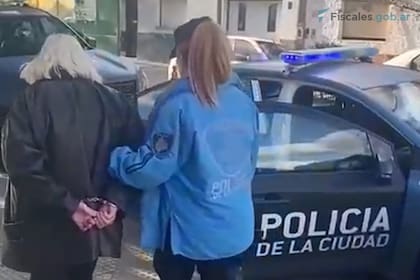 Gloria Aurora Panucci fue detenida por personal de la Policía de la Ciudad