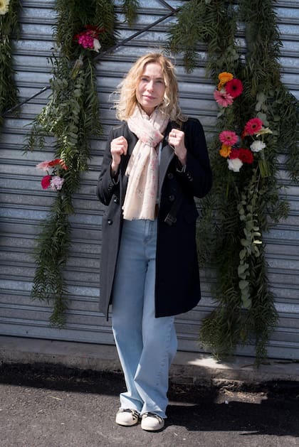 Gloria Carr tampoco quiso perderse el festival.