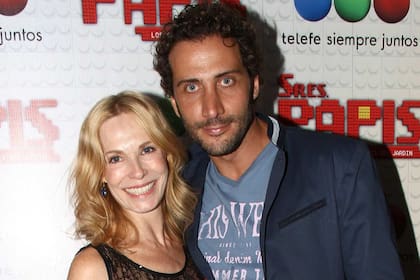 Gloria Carrá y Luciano Cáceres, una pareja cabulera