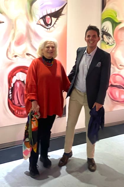 Gloria César y Gerard Confalonieri