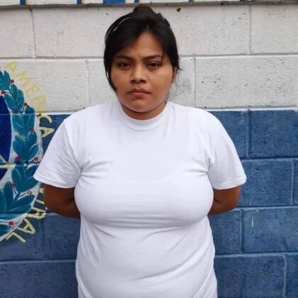 Gloria Estefany Ramírez Carías, una estudiante de enfermería de 22 años, acusada de asesinar a su presunta amiga, que tenía 7 meses de embarazo