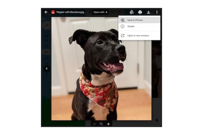 Gmail ahora permite guardar una foto directo en Google Fotos sin tener que descargarla en el dispositivo