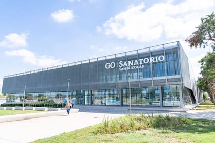 GO Sanatorio San Nicolás, donde se derivan a pacientes del sistema público de salud