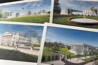 Gobierno de Trump alerta de riesgo de seguridad por freno judicial a salón de baile